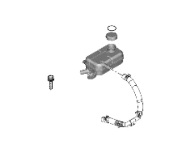 2023 Hyundai Santa Fe Hybrid Coolant Reservoir - 254R0-CH000