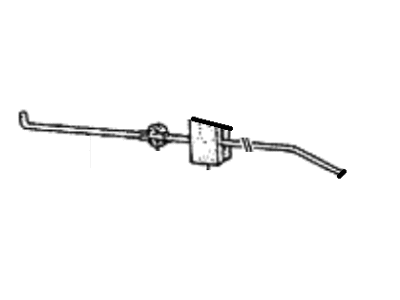 1986 Hyundai Excel Door Latch Cable - 81371-21000