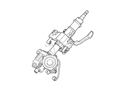 Hyundai Elantra GT Steering Column - 56390-A5010