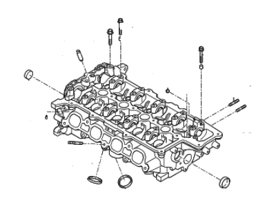 2020 Hyundai Accent Cylinder Head - 22100-2B750