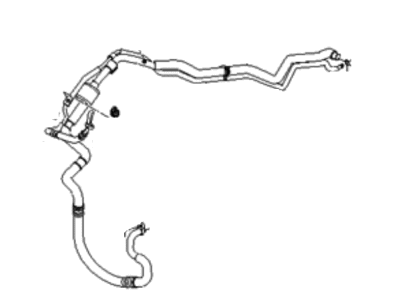 2007 Hyundai Santa Fe A/C Hose - 97768-2B250