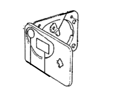 Hyundai Excel Fuel Door - 69510-21030