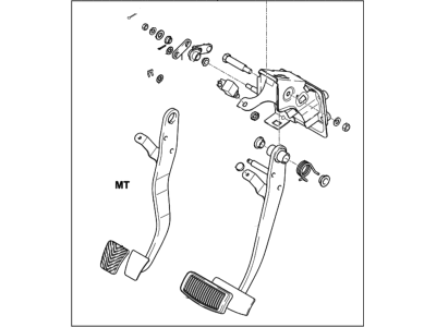 2009 Hyundai Tucson Brake Pedal - 32800-2E170