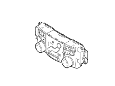 2011 Hyundai Sonata Hybrid A/C Switch - 97250-4R103-BLH