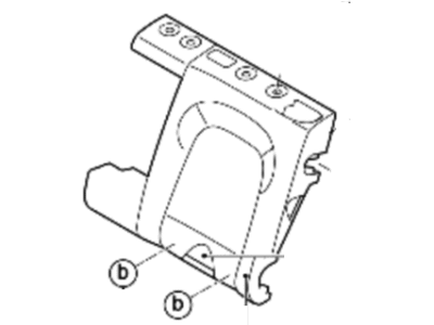 Hyundai 89360-J9310-J6Y Covering-RR Seat Back, Lh