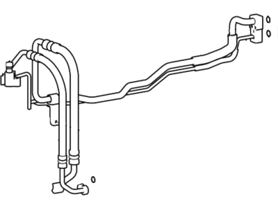 2005 Hyundai XG350 A/C Hose - 97768-39881