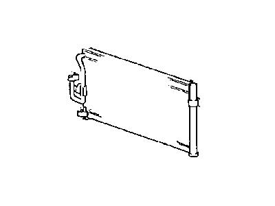 Hyundai Tiburon A/C Condenser - 97606-27000