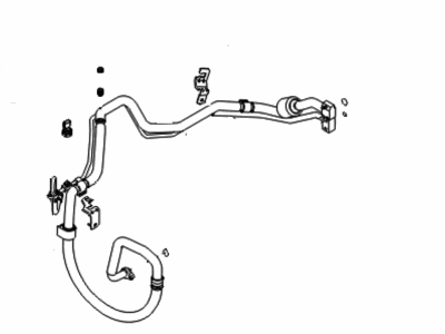 2008 Hyundai Sonata A/C Hose - 97775-3K220