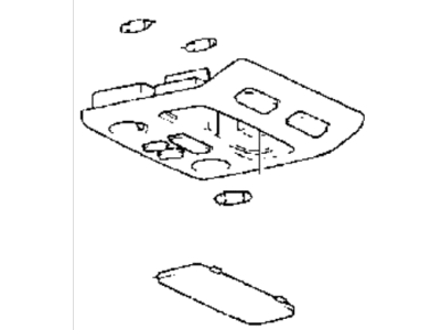 Hyundai 92800-34000-CI Room Lamp Assembly