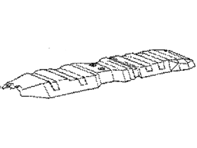 1999 Hyundai Elantra Exhaust Heat Shield - 28798-29000