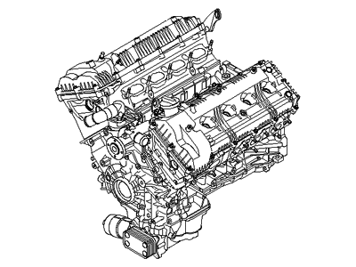 Hyundai 1K091-3FU00 Engine Assembly-Sub