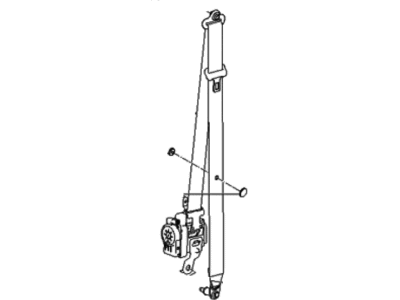 2005 Hyundai Tucson Seat Belt - 88820-2E501-WK