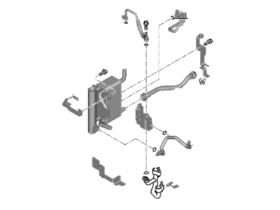 Hyundai Ioniq 5 A/C Condenser - 976W6-GI000