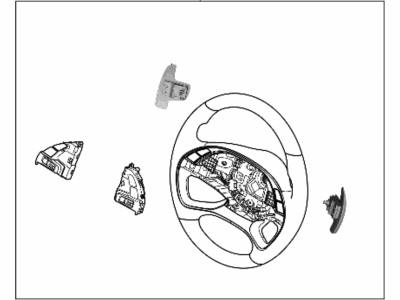 2023 Hyundai Genesis Electrified G80 Steering Wheel - 56100-JI700-GLW