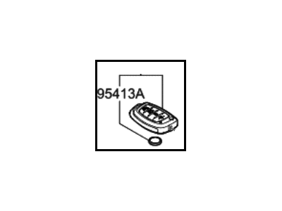 Hyundai 95430-C1210 Keyless Entry Transmitter Assembly