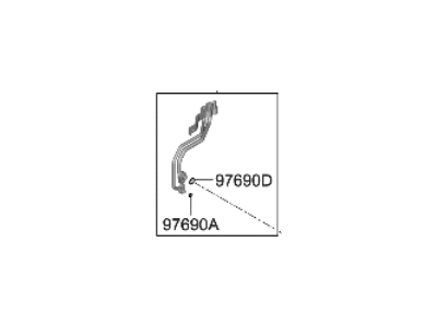 Hyundai 97761-IB000 PIPE & TUBE ASSY