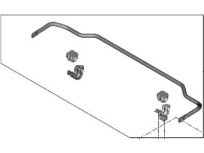 Hyundai Genesis Electrified G80 Sway Bar Bushing - 55510-JI180