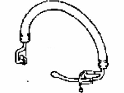 1990 Hyundai Sonata A/C Hose - 97762-33101