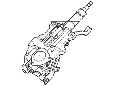 Hyundai 56390-3R501 Column & Housing Assembly