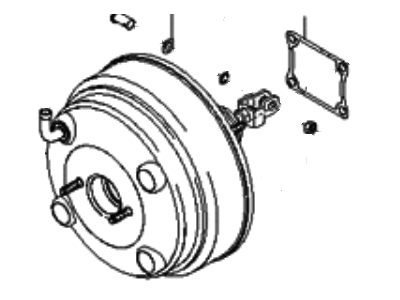 Hyundai Sonata Brake Booster - 59110-3K400