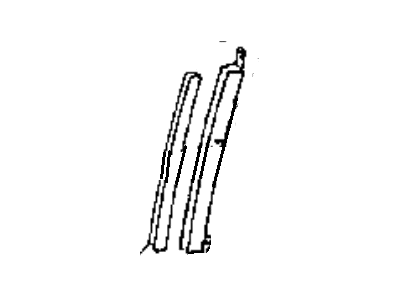 Hyundai 82560-22200 Channel Assembly-Front Door Rear,R