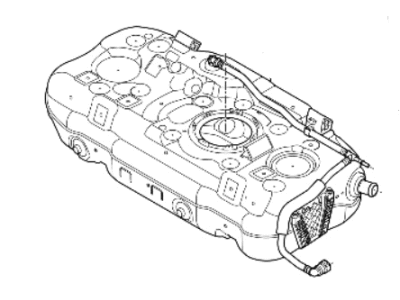 Hyundai Ioniq Fuel Tank - 31150-G5560