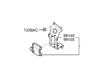 2022 Hyundai Elantra Parking Assist Distance Sensor - 99140-AA130