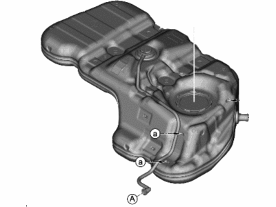 2023 Hyundai Santa Fe Hybrid Fuel Tank - 31150-GA500
