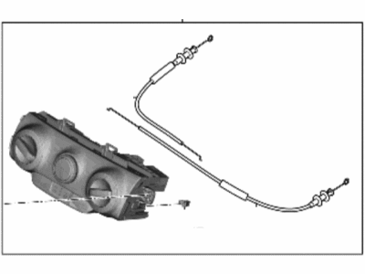 Hyundai 97250-J9AF1-TMT CONTROL ASSY-HEATER