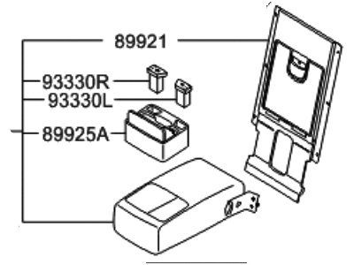 Hyundai 89900-3M600-RHE