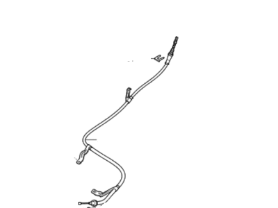 2020 Hyundai Elantra Parking Brake Cable - 59770-F2050