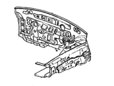 Hyundai Excel Dash Panels - 64300-21104