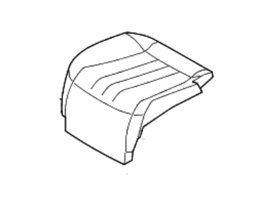 Hyundai 89260-3NAB0-WIT Rear Seat Cushion Covering, Right