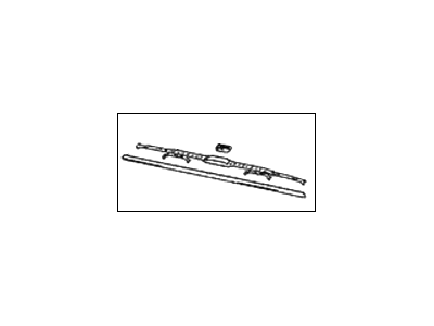 1990 Hyundai Scoupe Wiper Blade - 98350-24101