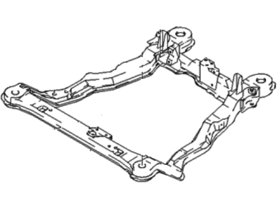 Hyundai 62401-26000 Crossmember Complete