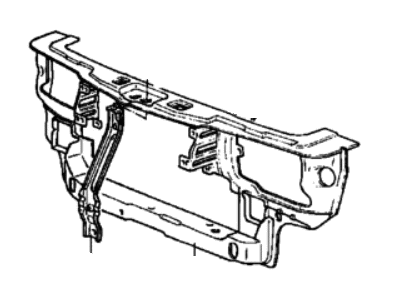 Hyundai Sonata Radiator Support - 64100-33110