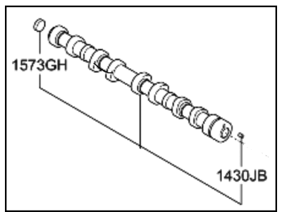 Hyundai Santa Fe Camshaft - 24200-2GTA0