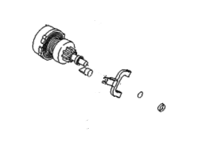 Hyundai Starter Drive Gear - 36140-3F020