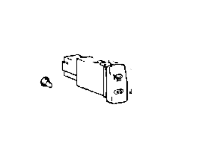 1994 Hyundai Sonata Mirror Switch - 93710-34000