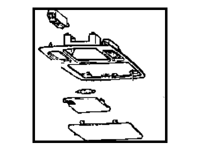 Hyundai Excel Dome Light - 92800-24000-AV