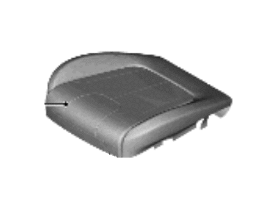 Hyundai 88260-S8010-UBR Front Cushion Covering, Right