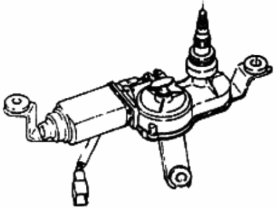 1986 Hyundai Excel Wiper Motor - 98700-21002