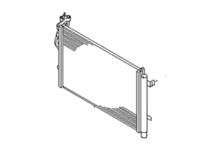 2010 Hyundai Elantra A/C Condenser - 97606-2H000
