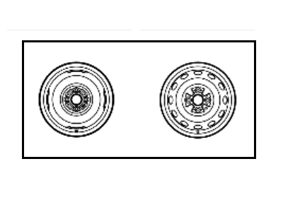 Hyundai Accent Spare Wheel - 52910-25900