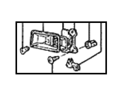 Hyundai 82610-21000-AM Interior Door Handle Assembly, Left