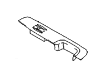 Hyundai 93580-3D101-NU Rear Power Window Sub Switch Assembly, Left