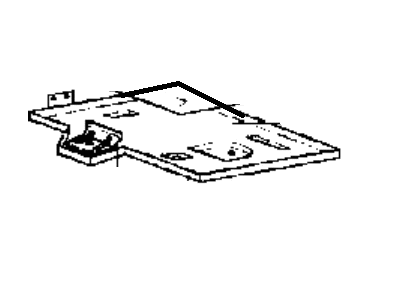 2005 Hyundai Sonata Battery Tray - 37150-38000