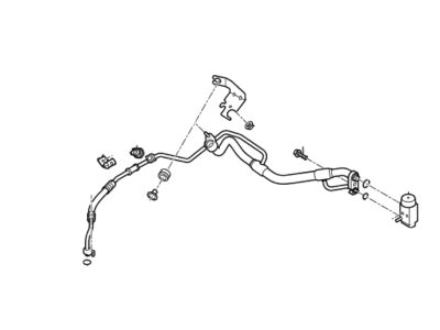 Hyundai 97775-G7510 TUBE ASSY-SUCTION & LIQUID