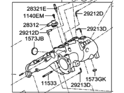 Hyundai 35310-2C100 Injector Assembly-Fuel