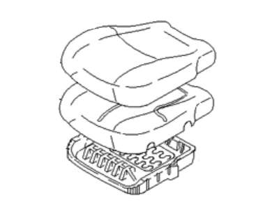 Hyundai 88200-2D800-FAI Cushion Assembly-Front Seat,Passenger